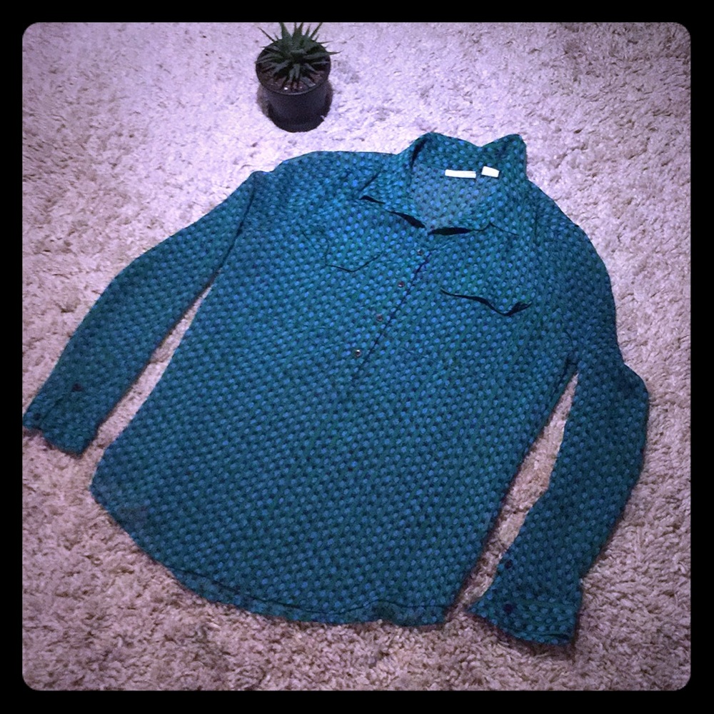 Liz Claiborne Silk Blouse - Picture 1 of 5